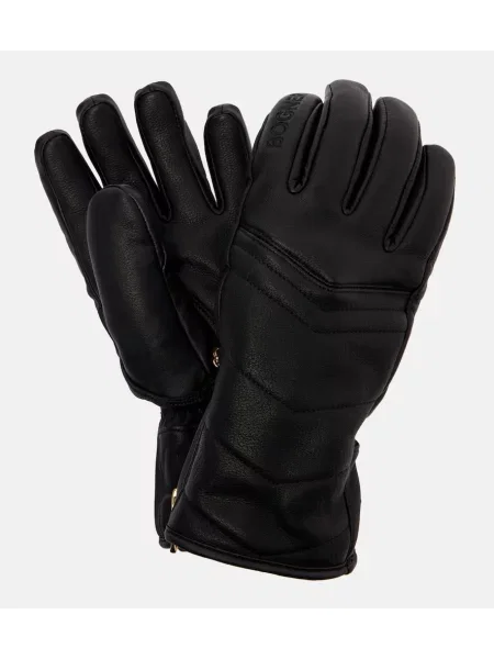 Mănuși Bogner din piele negru