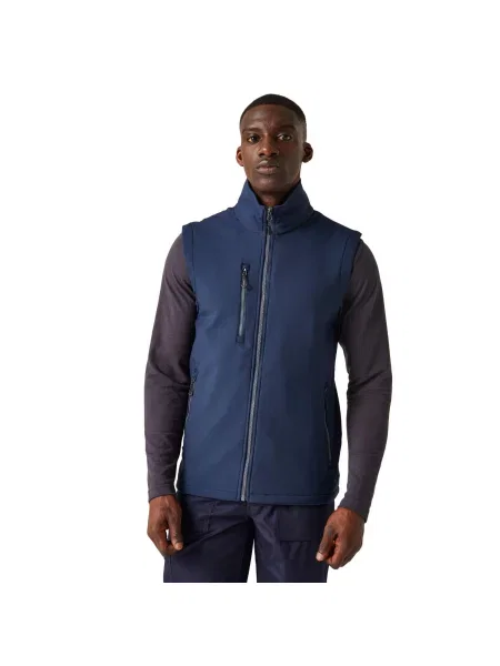 Bezrękawnik Softshell Navigate szara