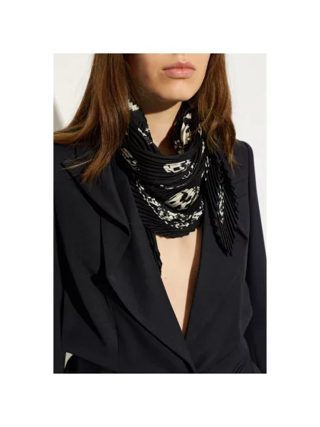Szal Alexander Mcqueen czarna