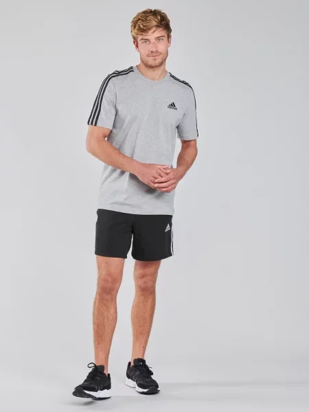Froté šortky Adidas čierna
