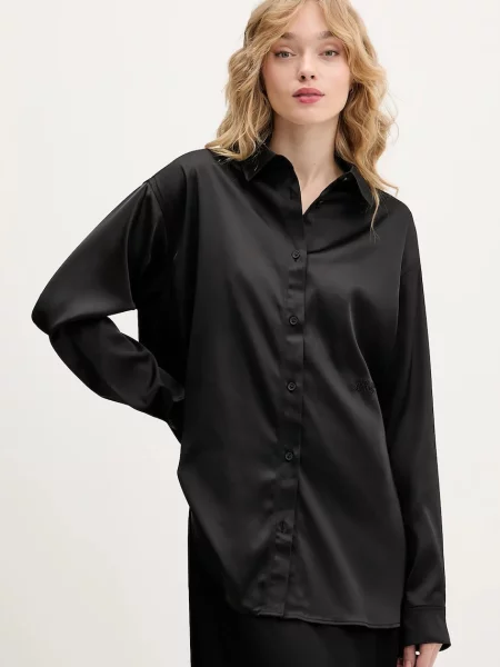 Karl Lagerfeld Jeans cămașă negru