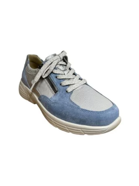 Sneakersy Hartjes skórzane szare