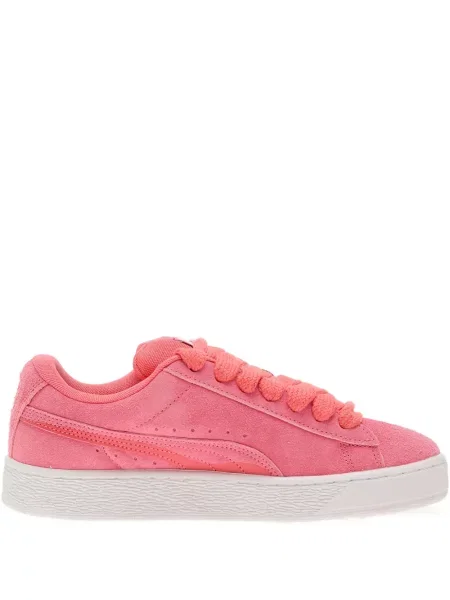 Fűzős szarvasbőr sneaker Puma Suede rózsaszín