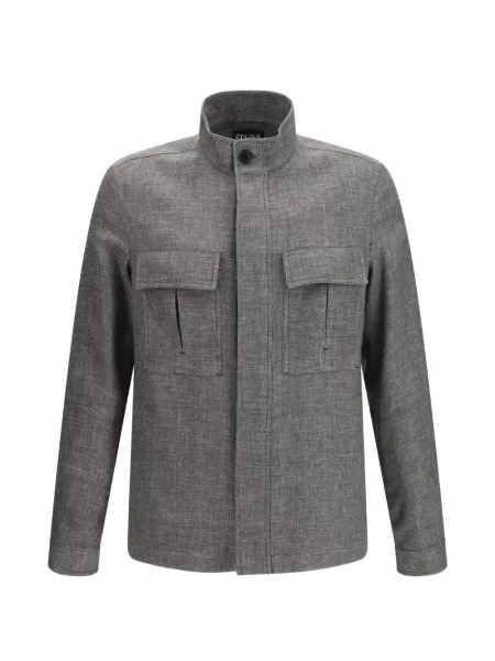 Geacă cămașă Zegna gri