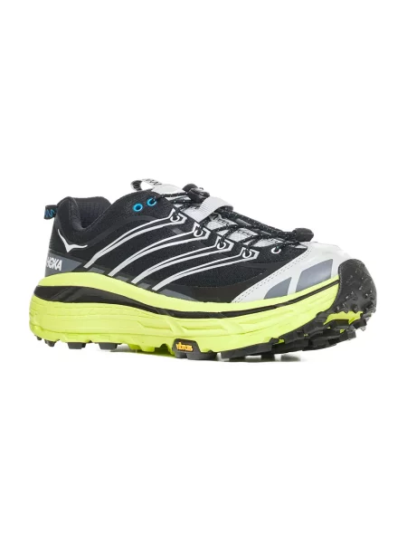 Buty HOKA Mafate Three 2 black/hoka citrus czarne