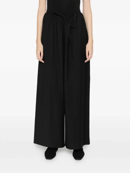 Pantaloni Toteme de lână negru