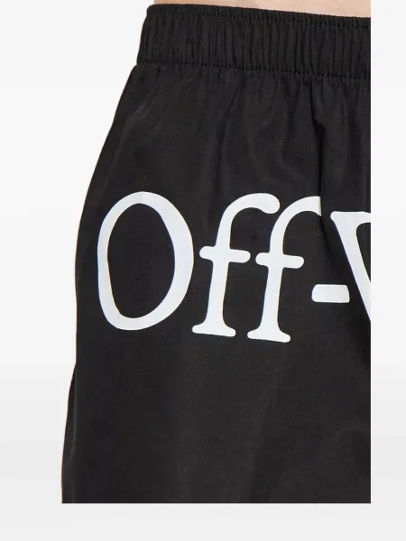 Μποξεράκια Off-white με σχέδιο λευκό