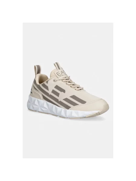 Sneakersy Emporio Armani Ea7 beżowe