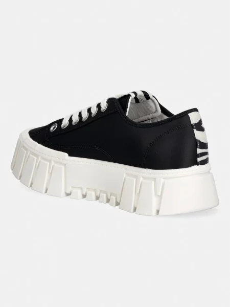 Tommy Jeans TJ PLATFORM SNEAKER ZEBRA sneakersy czarne