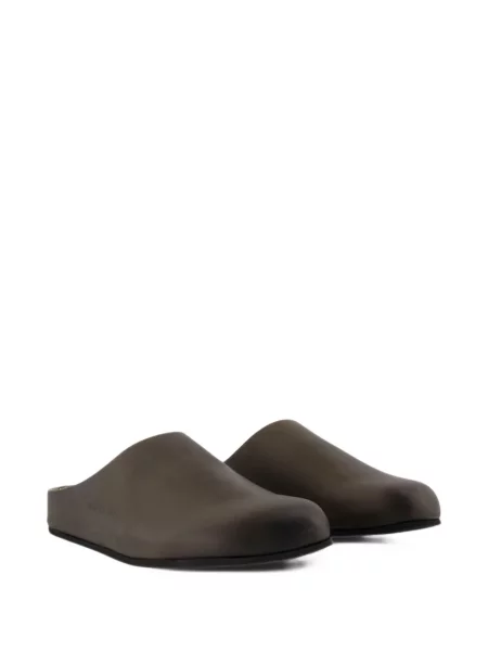 Papuci tip mules Common Projects din piele maro