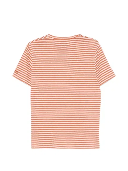 Tricou Mc2 Saint Barth cu dungi portocaliu