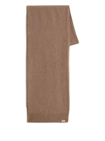 Fular Woolrich de lână maro