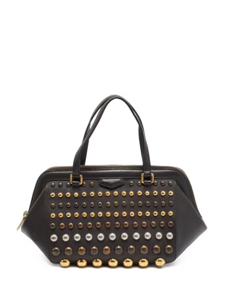 Kabelka Marc By Marc Jacobs se cvočky hnědá
