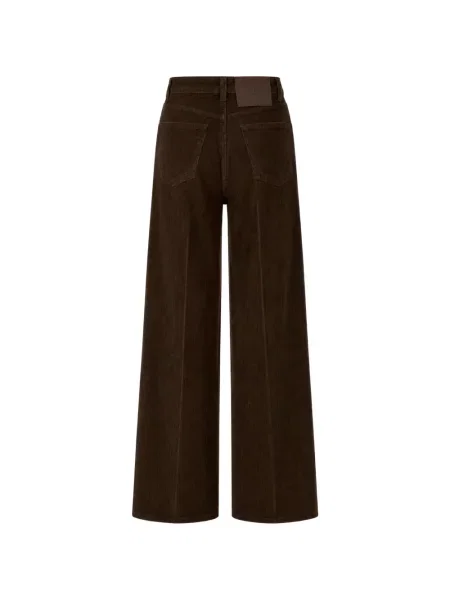 Pantaloni Cruna de catifea cord maro