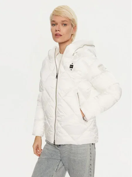 Blauer Geacă din puf alb