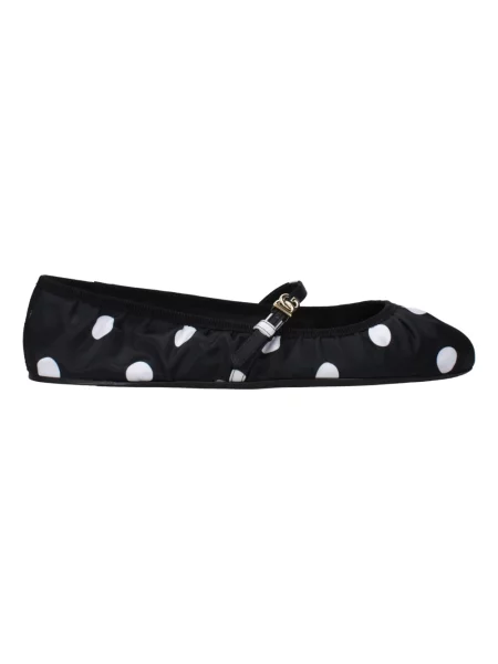 Balerinki Dolce And Gabbana w grochy czarne