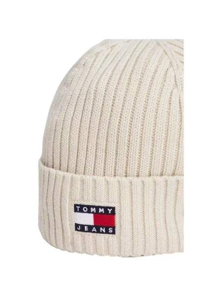 Čiapka Tommy Jeans béžová