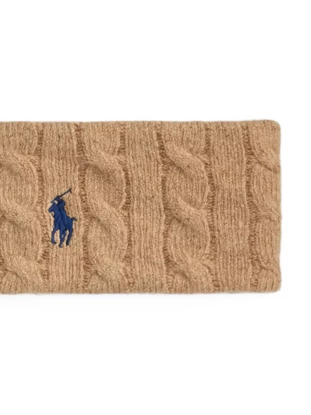 Șapcă Polo Ralph Lauren de mătase cu broderie cu dungi negru