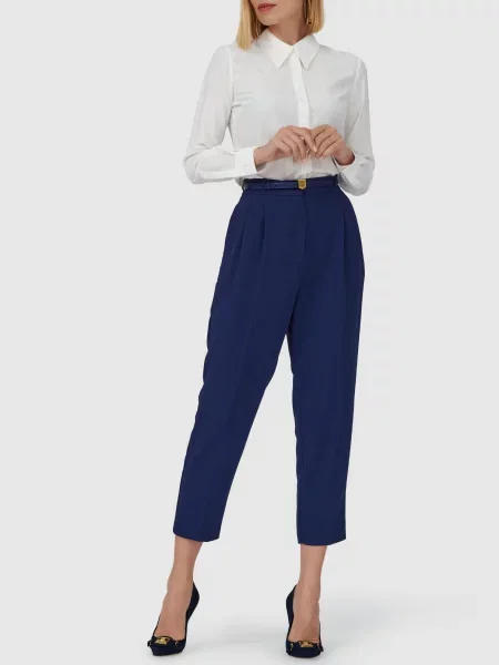 Сорочка Elisabetta Franchi біла