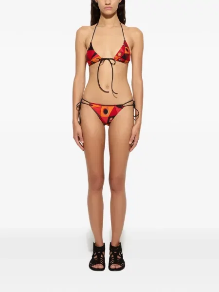Bikini Pucci cu imagine roșu