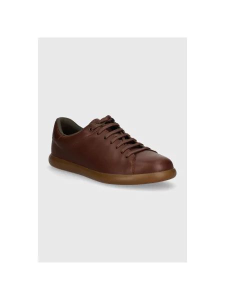 Sneakersy Camper skórzane brązowe