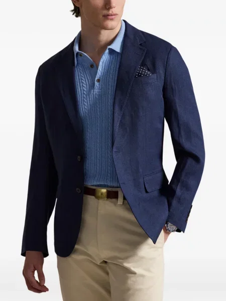 Șosete Polo Ralph Lauren cu broderie în carouri de flanelă verde