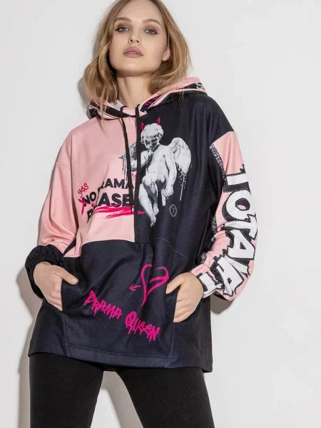 Женское худи с капюшоном