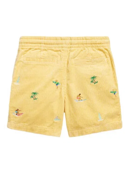 Šortky z materiálu Polo Ralph Lauren žluté
