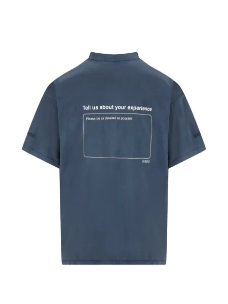 Tricou Balenciaga albastru