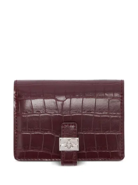 Portofel Ganni roșu