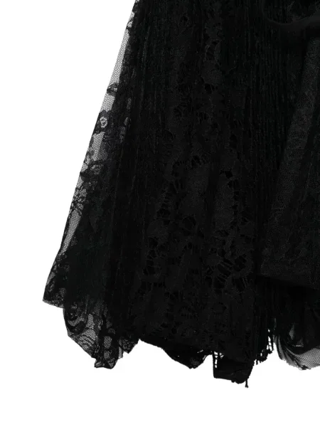 Fusta mini Jw Anderson din dantelă negru