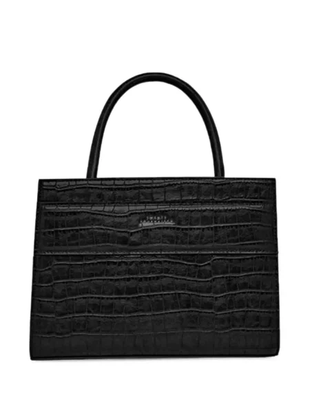 Geantă shopper Twenty Fourhaitch din piele negru
