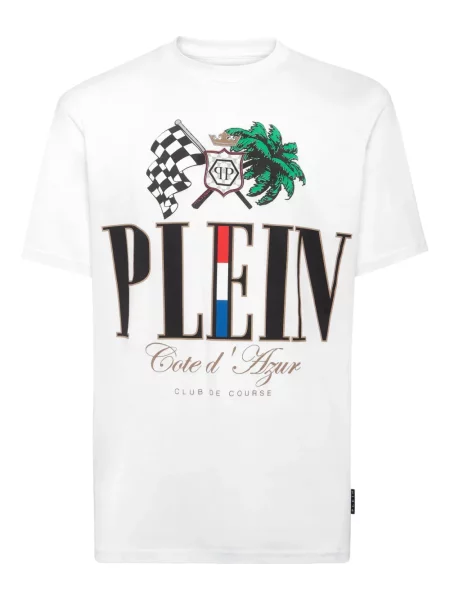 Tricou Philipp Plein alb