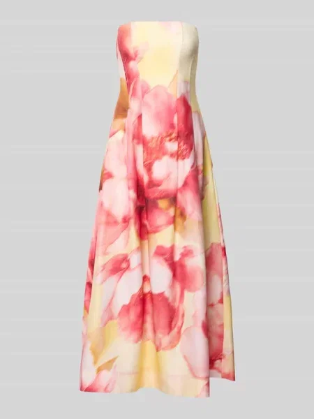 Sukienka koktajlowa w stylu odkryte ramiona model Mirielle' Forever New różowa