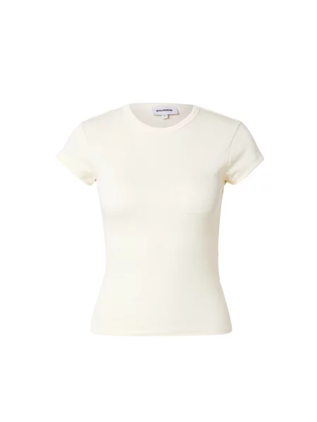 BALMOHK Tricou pastel galben