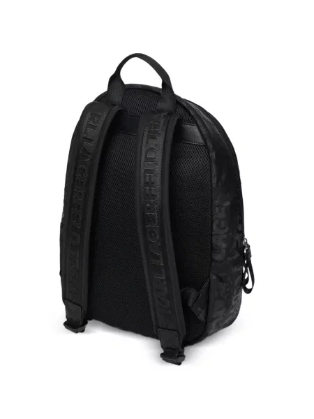 Rucsac Karl Lagerfeld Jeans cu imagine negru
