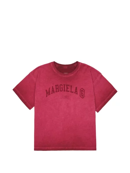 Koszulka dziecięca Mm6 Maison Margiela czerwona