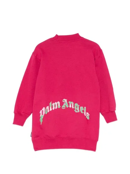 Sukienka dziecięca Palm Angels różowa