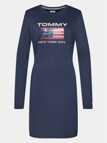 Tommy Jeans Rochie de zi Bleumarin