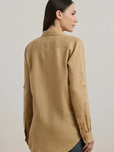 Lauren Ralph Lauren srajca lanena bež