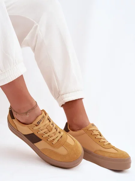 Teniși Big Star Shoes din piele maro