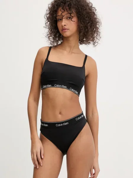 Nohavičky Calvin Klein Swimwear čierna