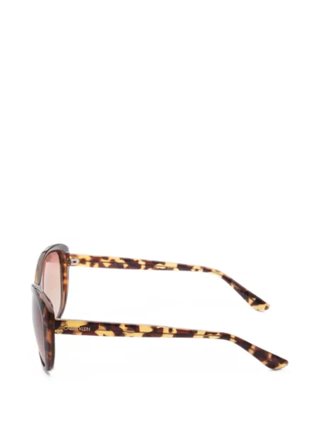 Ochelari de soare Calvin Klein maro
