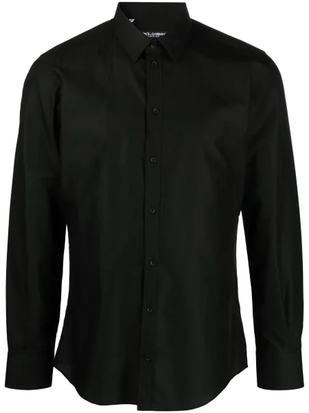 Lung cămașă Dolce & Gabbana negru
