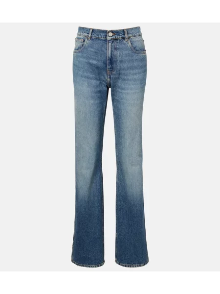 Blugi drepți Coperni albastru