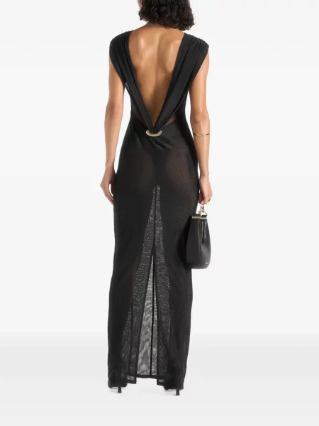 Rochie maxi Manière De Voir negru
