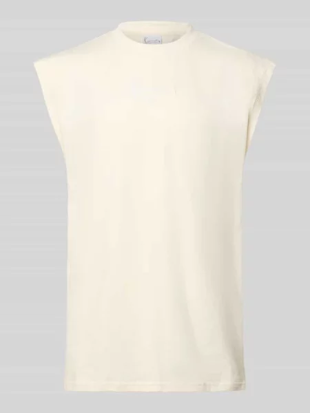 T-shirt z wyhaftowanym logo Karl Kani biała