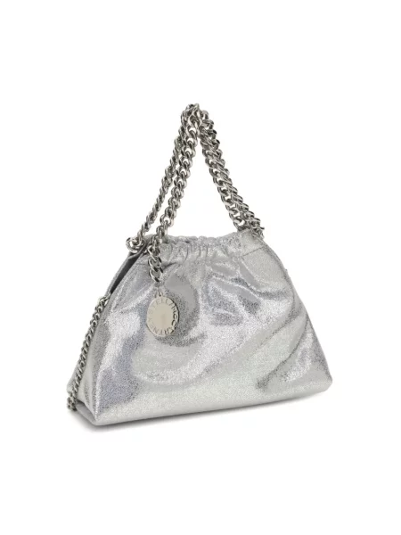 Torebka crossbody Stella Mccartney ze sznurkiem szara