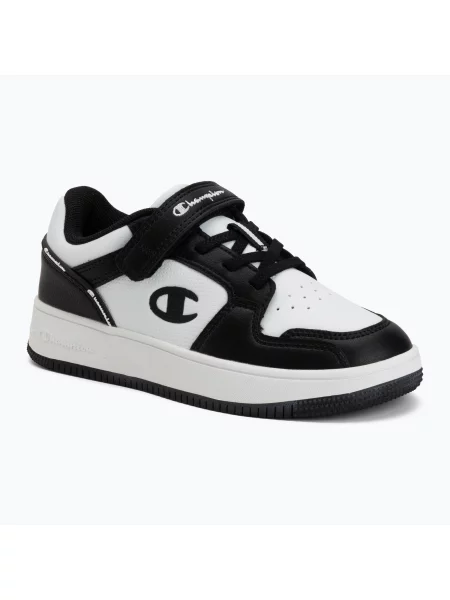 Детски обувки Champion Low B PS Low Cut white/new black/white бяло