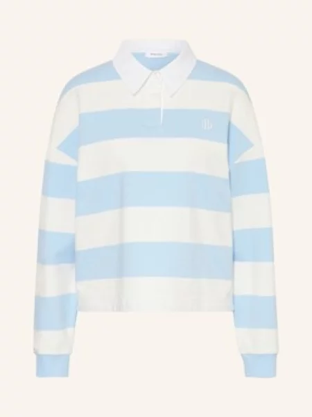 Darling Harbour Rugbyové Tričko sky blue / offwhite modré